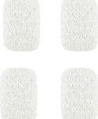 Paquete de 4 almohadillas de elevación de drenaje para jabón blanco de 2.9 x - VIRTUAL MUEBLES