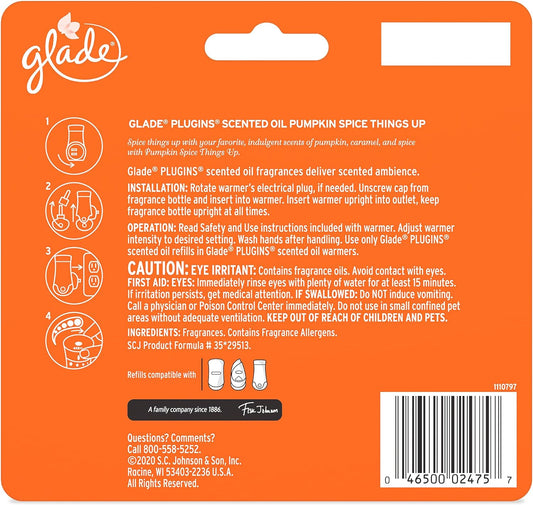 Glade PlugIns Kit de iniciación de ambientador, aceites esenciales y perfumados