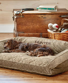 ComfortFill-Eco Cama para perro con refuerzo de tres lados para inclinarse,