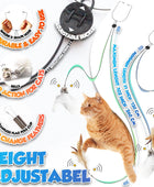 LEKEWPET Juguetes retráctiles de plumas para gatos, 7 piezas de recambio con