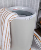 Calentador de toallas TWB, grande, 20 litros, 12 pulgadas de diámetro x 21
