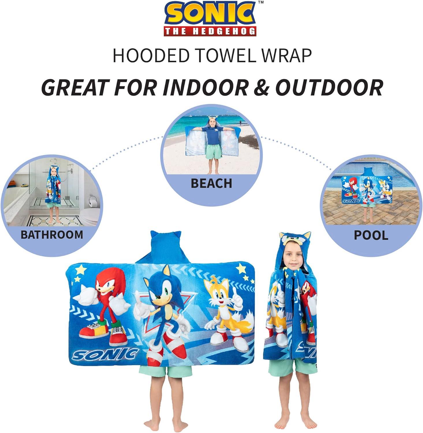Toalla de rizo de algodón suave con capucha para niños para uso en baño y playa - VIRTUAL MUEBLES