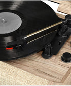 Victrola Reproductor de discos Bluetooth Highland 4 en 1 con tocadiscos de 3