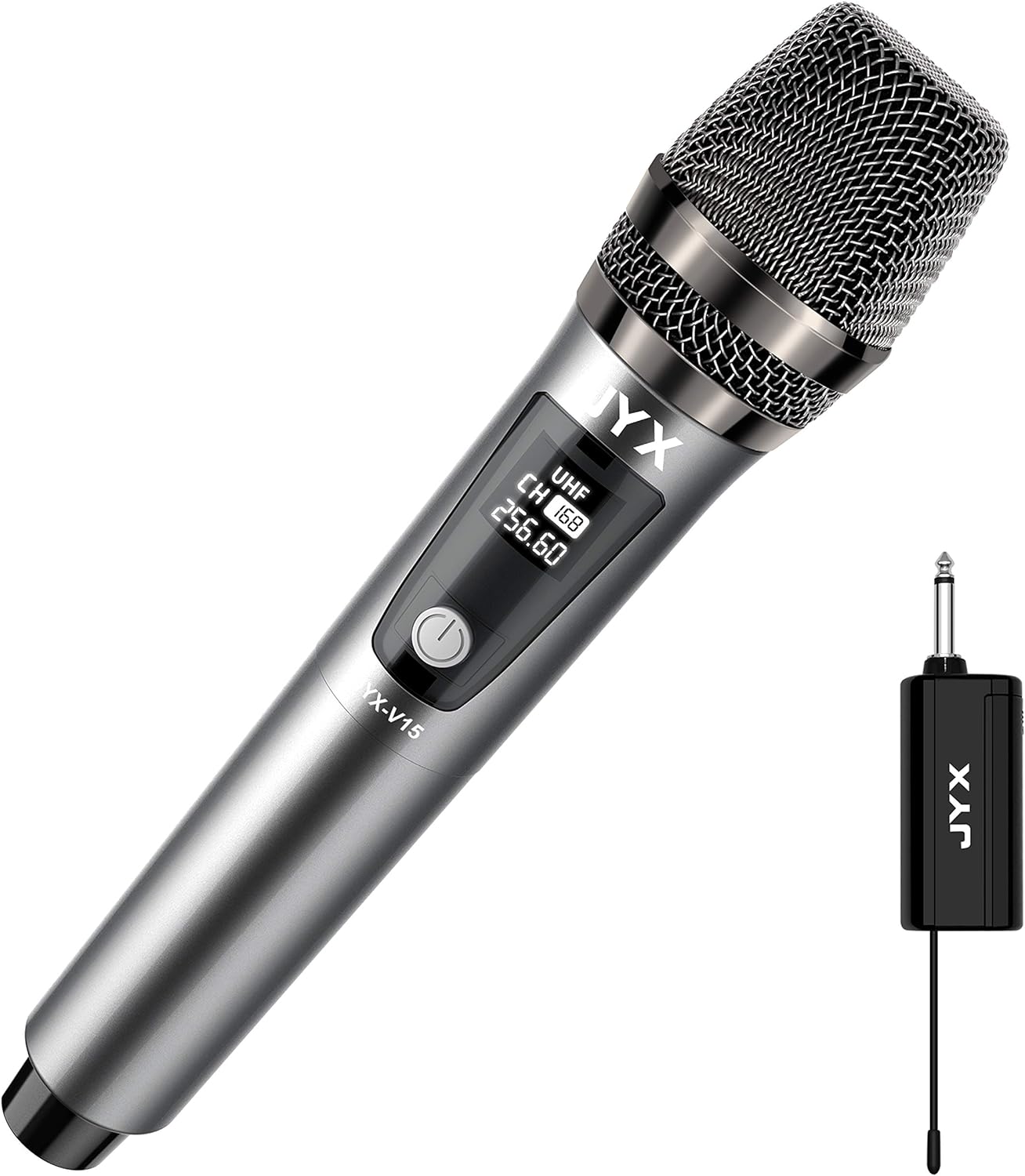 Micrófono inalámbrico, micrófono dinámico de karaoke con receptor y an -  VIRTUAL MUEBLES