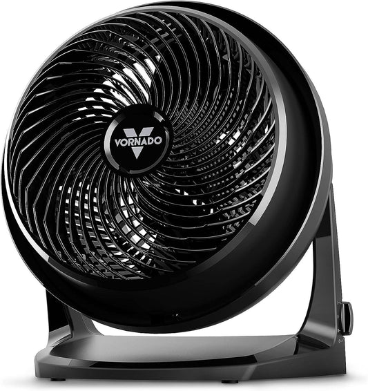 Ventilador circulador de aire para toda la habitación 62 con 3 velocidades negro - VIRTUAL MUEBLES