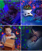 Moredig Proyector de luz nocturna para niños, luz nocturna remota para