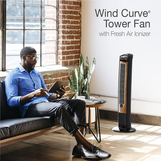 Wind Curve Platinum Ventilador para enfriamiento, 42", 120 volts