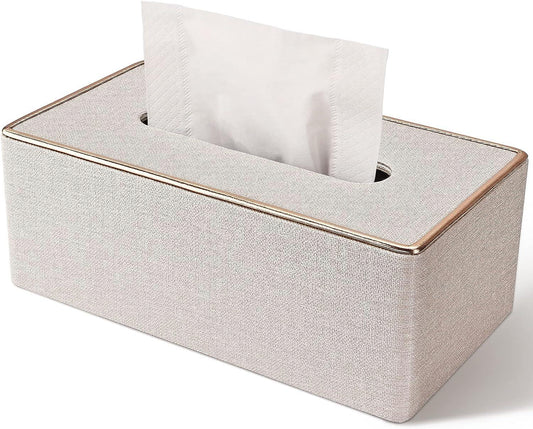Funda para caja de pañuelos, de piel sintética, rectangular, para Kleenex, - VIRTUAL MUEBLES