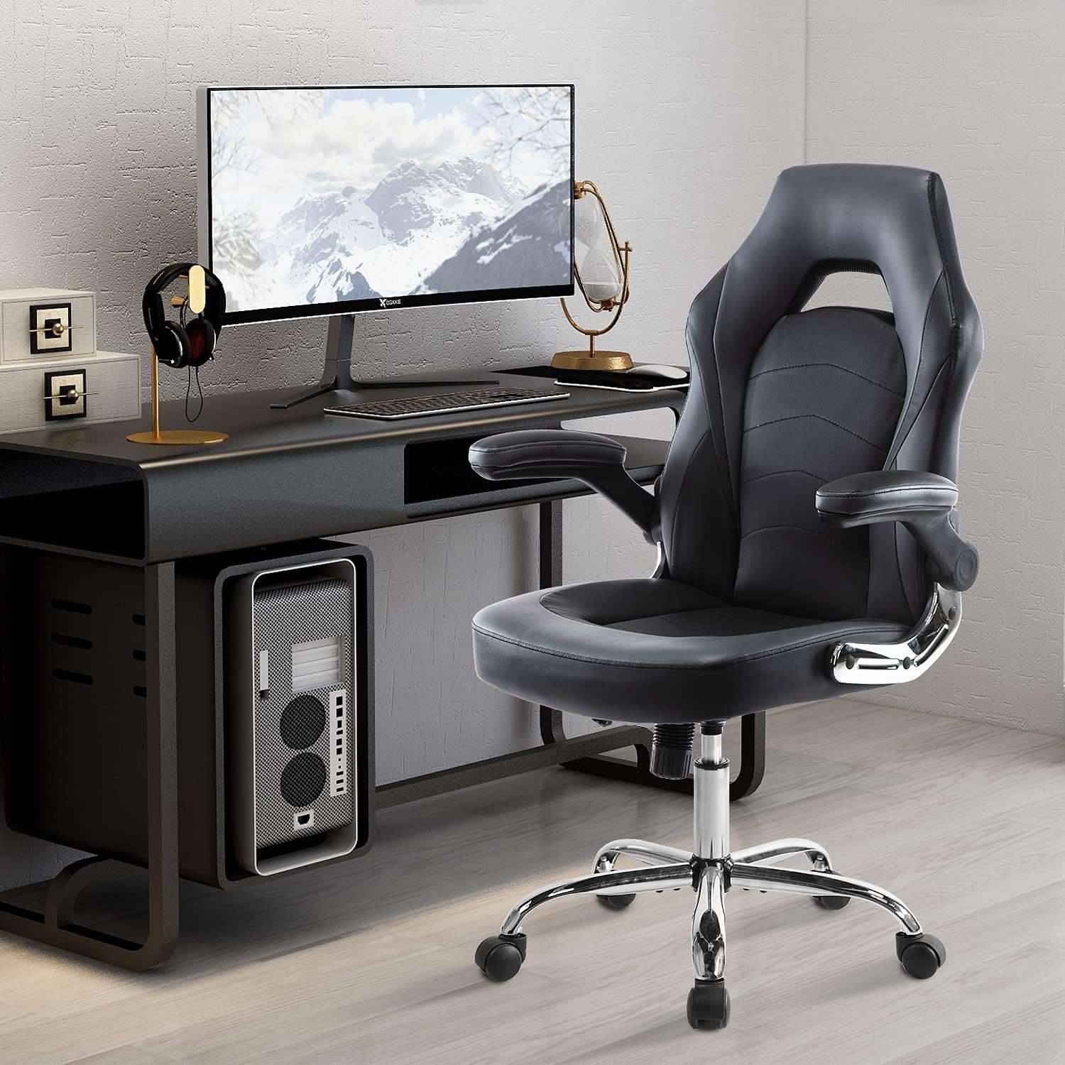 Silla de oficina para juegos de PC, silla de escritorio ergonómica, de -  VIRTUAL MUEBLES