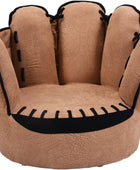 Sofá para niños sofá de silla para niños pequeños con marco de madera maciza y