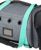 Bolsa de transporte Transportador portátil cómodo de lados suaves para gatos