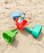 Home Queen Portavasos de playa con bolsillo, soporte multifuncional para - VIRTUAL MUEBLES