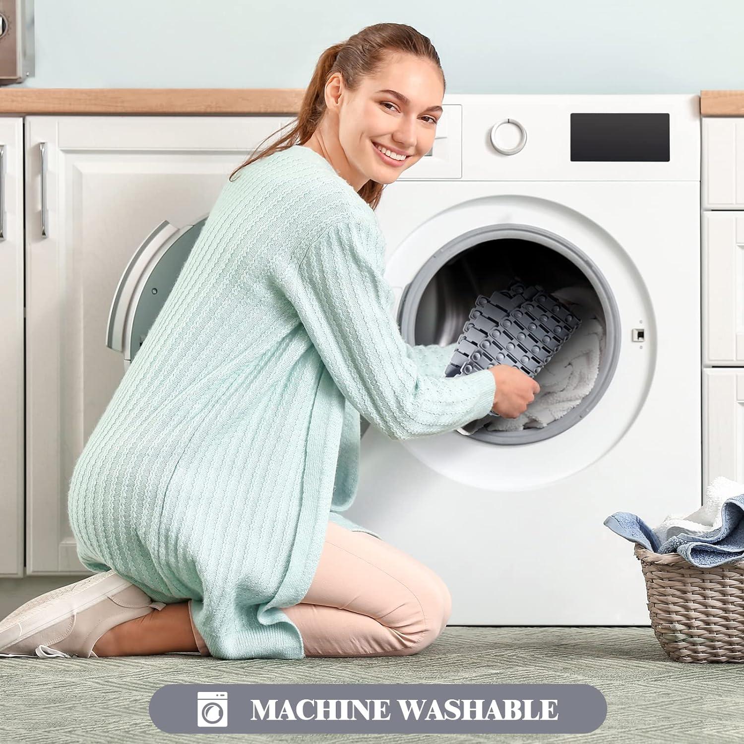 Tapete de ducha antideslizante, lavable a máquina, antideslizante, tapete de - VIRTUAL MUEBLES