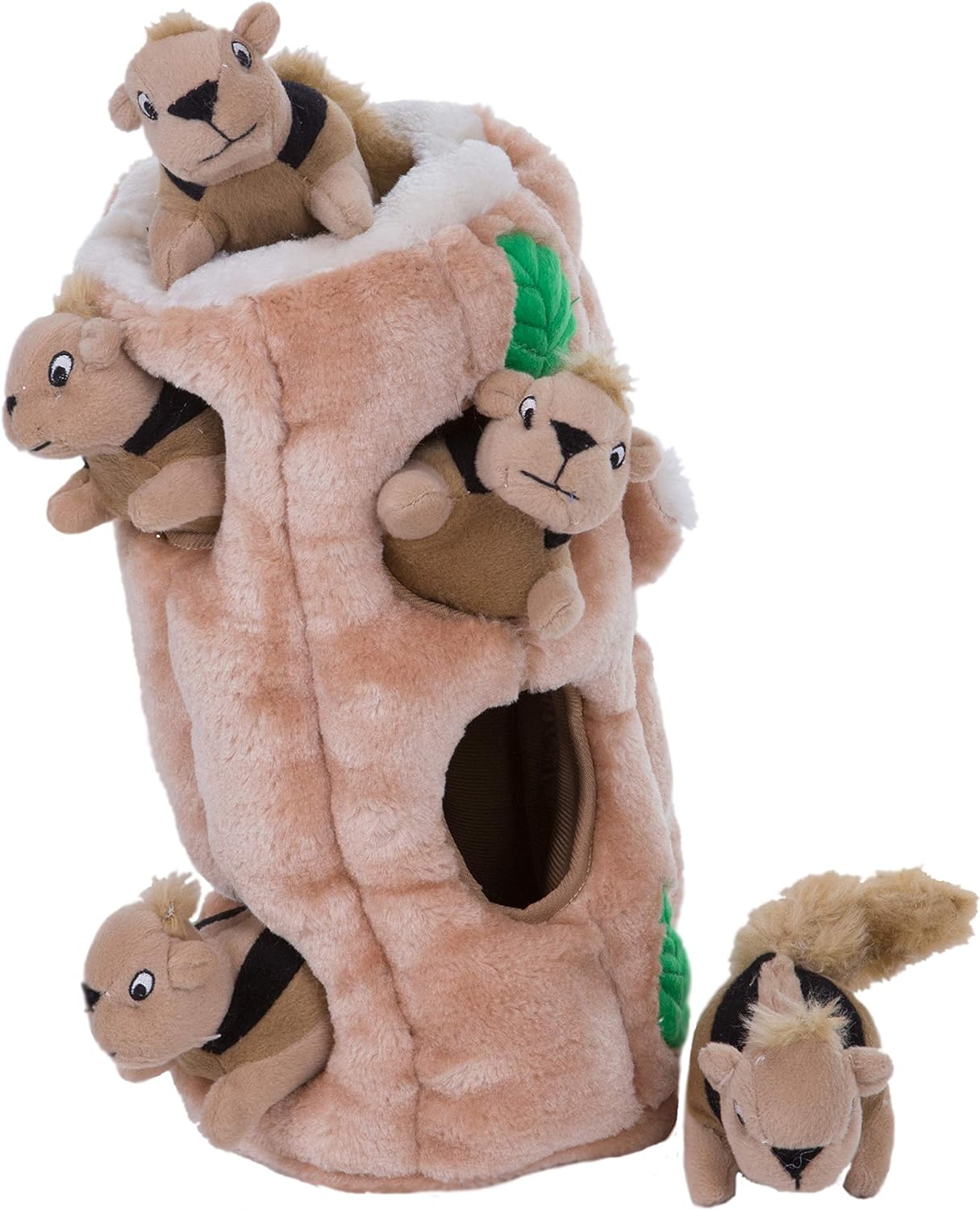 Hide A Squirrel Rompecabezas de peluche para perro, talla XL