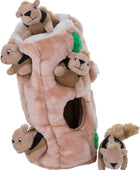 Hide A Squirrel Rompecabezas de peluche para perro, talla XL