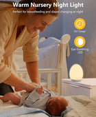 MediAcous Luz nocturna para niños, luz nocturna para bebé con 7 colores