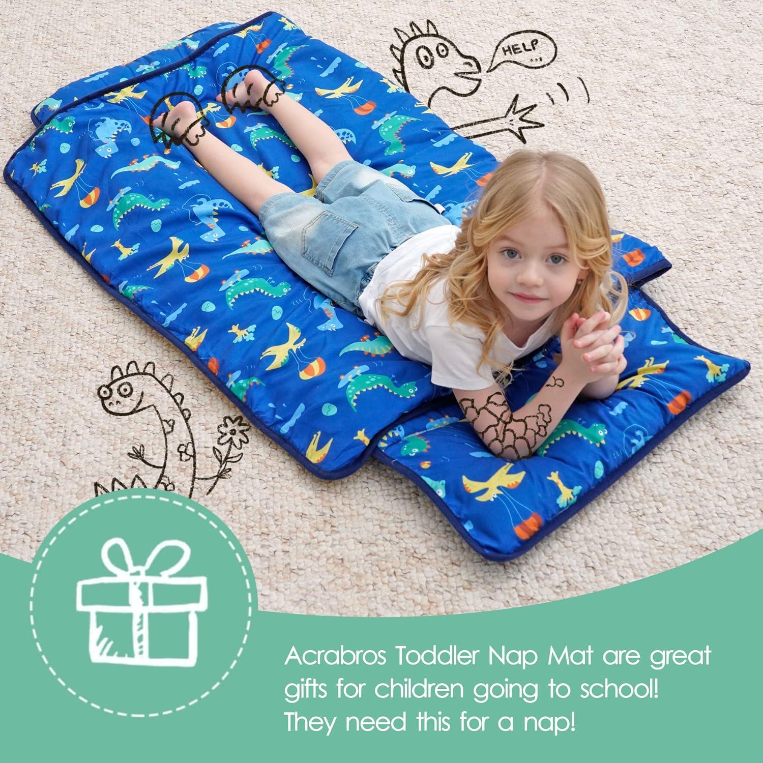 Tapete para siesta para niños pequeños con almohada y manta, extra gra -  VIRTUAL MUEBLES