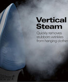 Plancha de vapor y vaporizador vertical para ropa con suela resistente a los