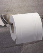 MST001 Soporte de papel higiénico adhesivo para baño, cocina, palo en pared, - VIRTUAL MUEBLES