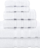 Juego de toallas de lujo de 6 piezas, 2 toallas de baño, 2 toallas de mano y 2