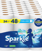 Sparkle Pick-A-Size Toallas de papel, 24 rollos dobles 48 rollos regulares - VIRTUAL MUEBLES