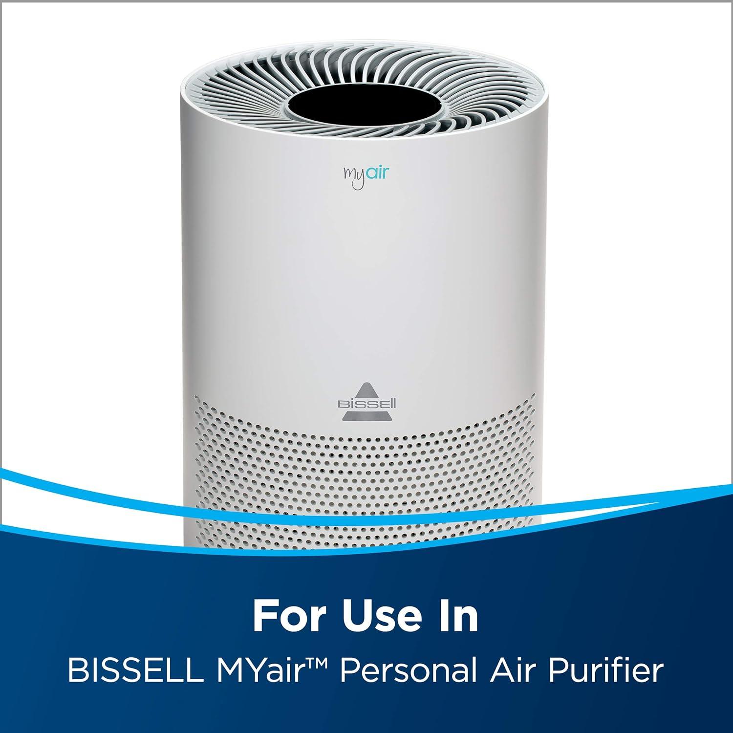 2801 MYair Filtro de repuesto para purificador de aire personal, 1 unidad - VIRTUAL MUEBLES