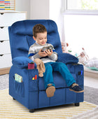 Silla reclinable para niños con soporte para tazas, silla de salón de