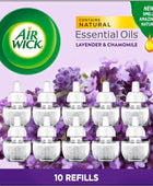 Air Wick Repuestos de aceite aromático para enchufar, lavanda y manzanilla,