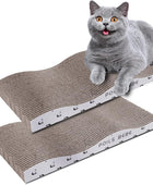 Almohadilla rascadora para gatos, cartón reversible para gatos, grande, ancho,