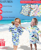 Gifts Amor Toalla con capucha, poncho de playa para baño, piscina, para niños, - VIRTUAL MUEBLES