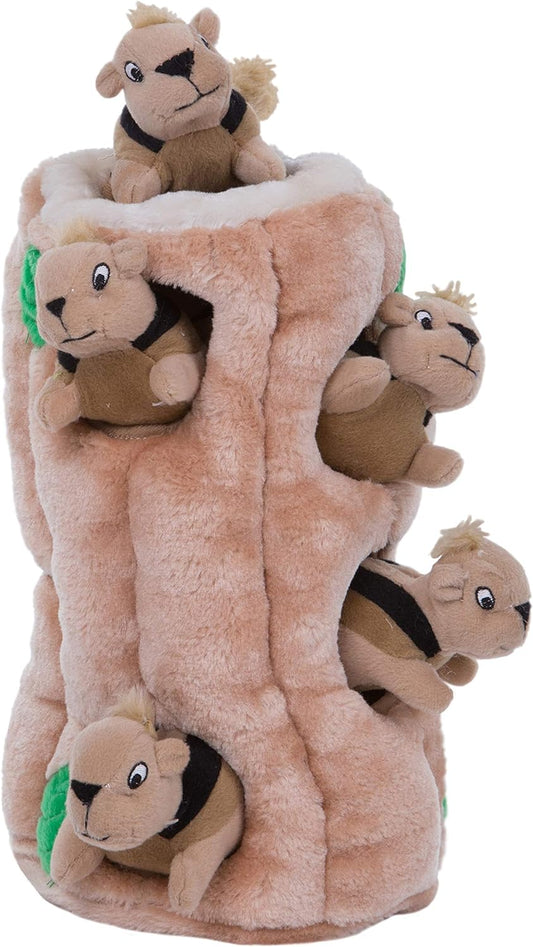 Hide A Squirrel Rompecabezas de peluche para perro, talla XL