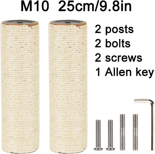 M8 M10 7.9 a 21.7 pulgadas de 7.9 in a 21.7 in para árbol rascador de árbol