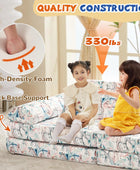 Sofá infantil grande, sofá modular para niños y adultos, juego de casa de