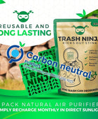 Trash Ninja Desodorante y eliminador de olores paquete de 2 para botes de - VIRTUAL MUEBLES