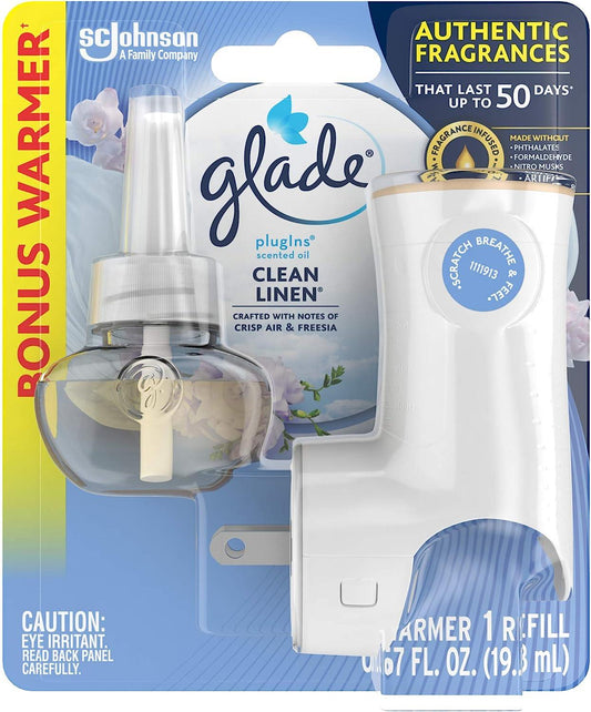 Glade PlugIns Kit de iniciación de ambientador aceite perfumado para el hogar y - VIRTUAL MUEBLES