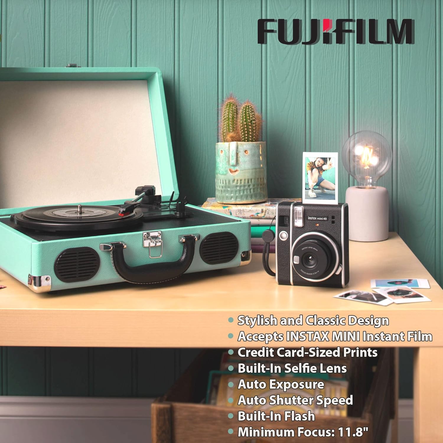 Fujifilm Instax - Mini-paquete de película instantánea