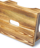 Taburete de madera con capacidad de carga de 400 libras, taburete de madera