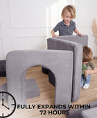 Elegante sofá infantil Nugget para niños pequeños Sofá modular resistente para