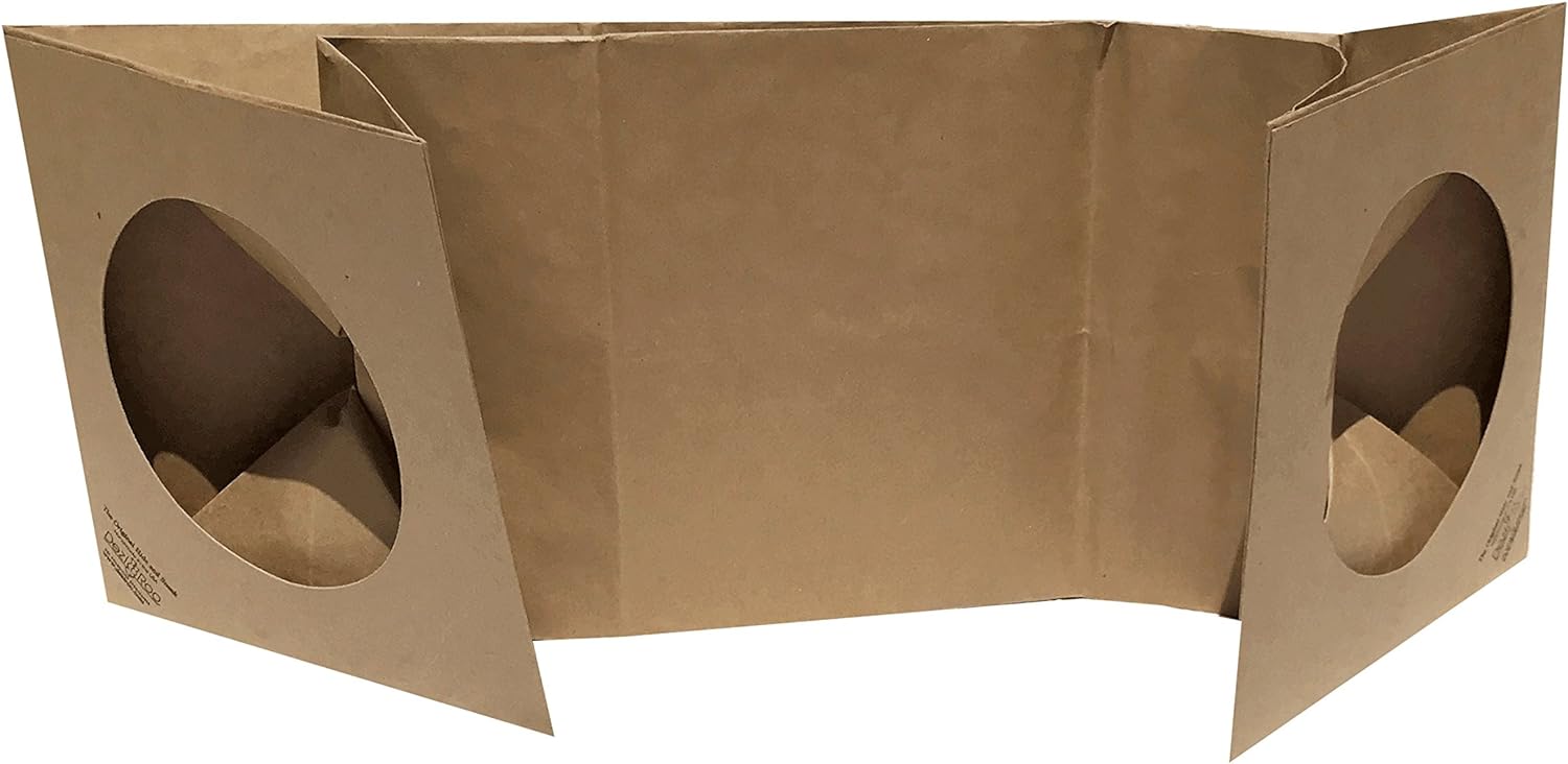 Hide and Sneak Túnel de papel plegable para gatos, fabricado en Estados Unidos,