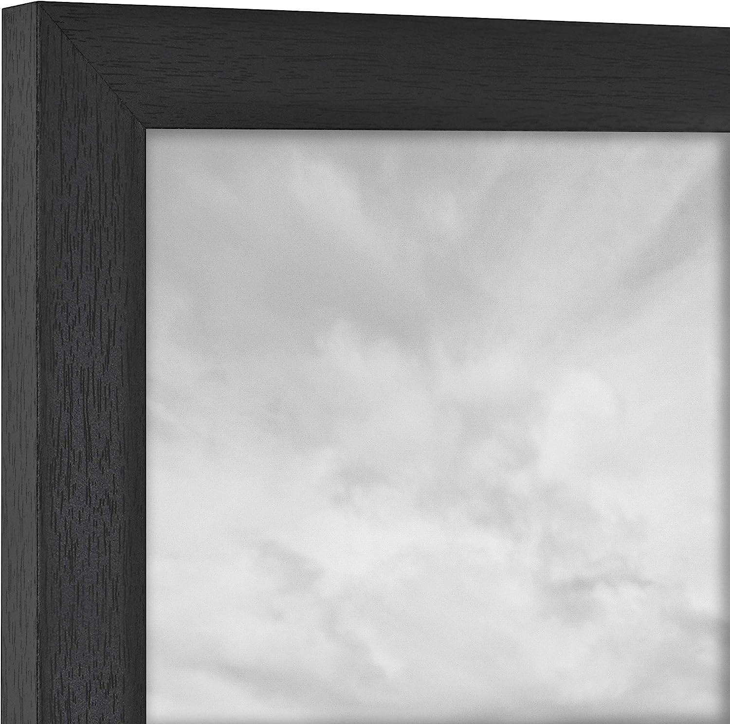 Studio Gallery Marcos con textura de madera color negro 16 x 24 pulgadas 4064 x - VIRTUAL MUEBLES