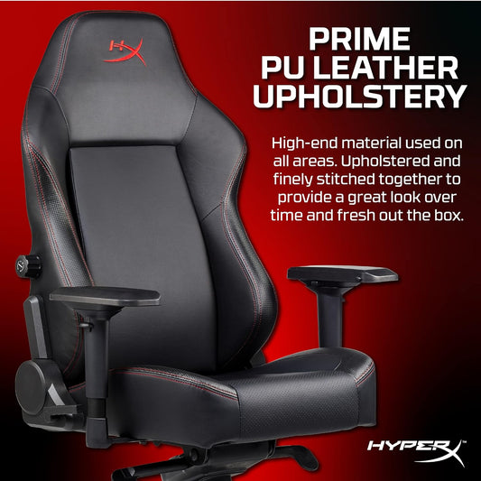 HyperX Stealth Silla ergonómica para juegos silla de videojuegos para tapicería
