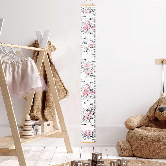 Tabla de crecimiento para bebés, tabla de pared de altura para niños, marco de - VIRTUAL MUEBLES