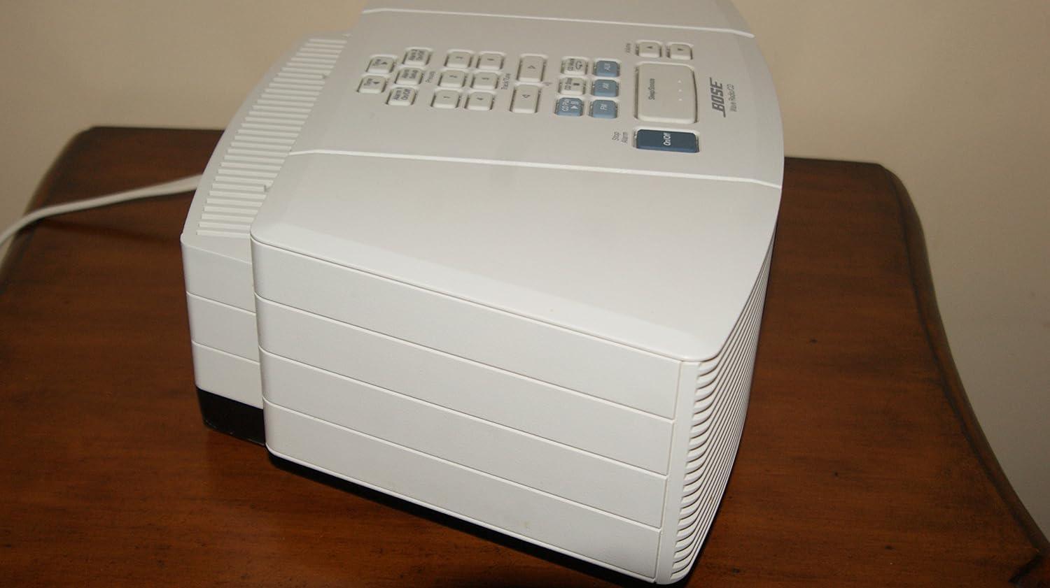 Wave reproductor de CD y radio de color blanco - VIRTUAL MUEBLES