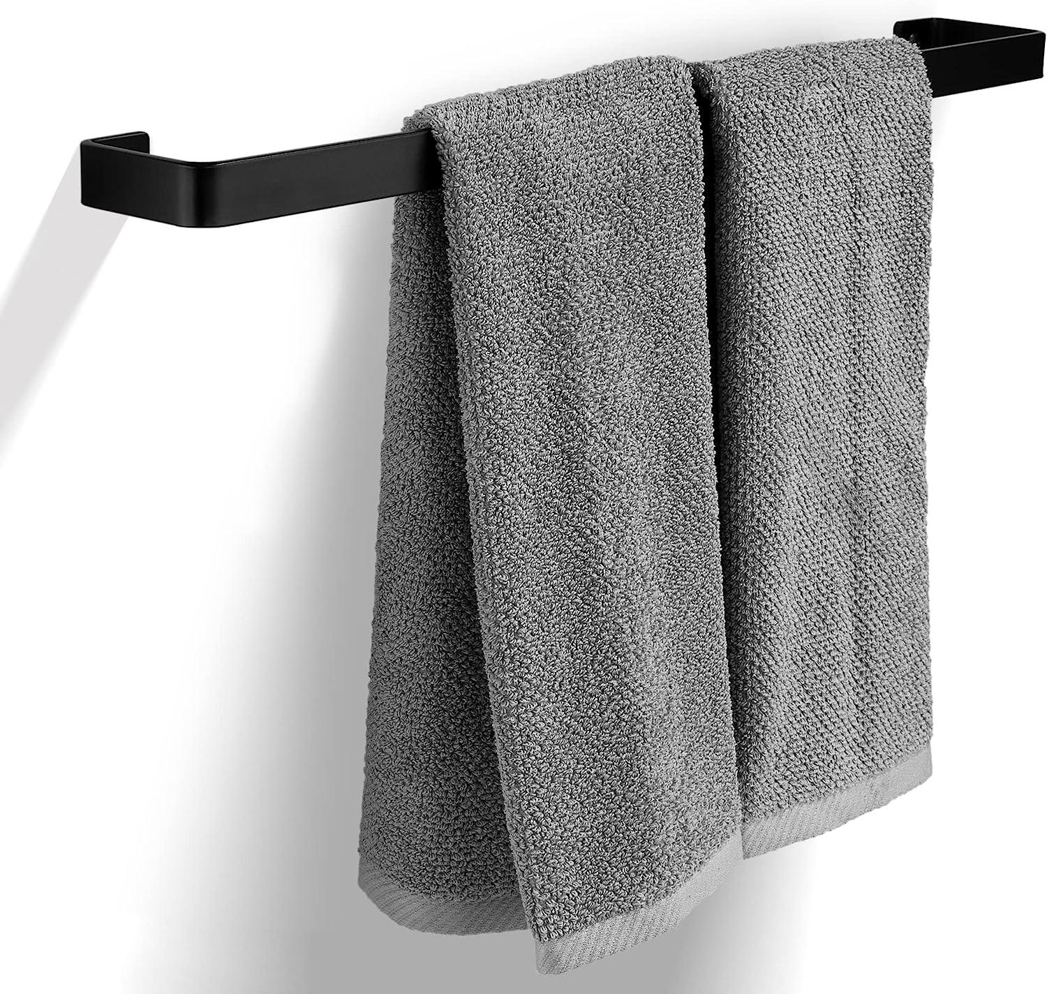 Toallero, utensilios de baño blanco Elegante toallero de pared para cocina