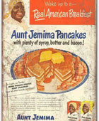 Decoración retro de cocina, Aunt Jemima Pancake Waffle Mix Letreros de metal,