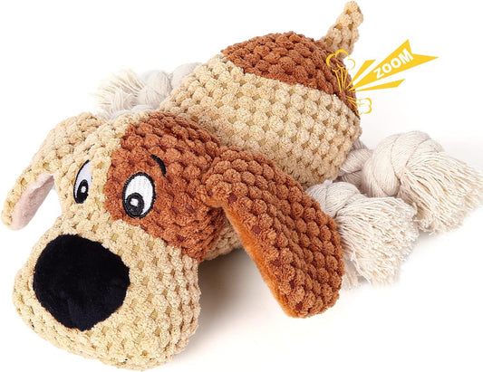 Juguetes chirriantes para perros, juguete de peluche para perros masticadores