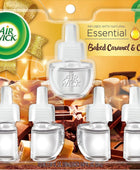 Air Wick Aceite perfumado enchufable, 5 recargas, caramelo horneado y - VIRTUAL MUEBLES
