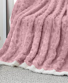 Manta para sofá Manta de vellón de piel sintética, suave y mullida, acogedora