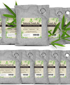 Paquete de 10 bolsas purificadoras de aire fresco de carbón de bambú, bolsas de - VIRTUAL MUEBLES