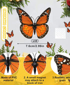 Decoración de mariposa monarca para manualidades, pared de mariposa artificial, - VIRTUAL MUEBLES